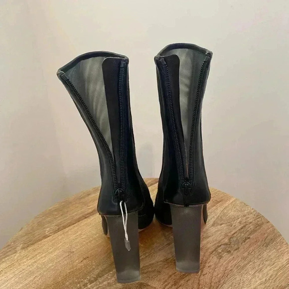 Yeezy Season 3 Mesh Mid Length Boots Black Size 7.5 - Picture 6 of 10